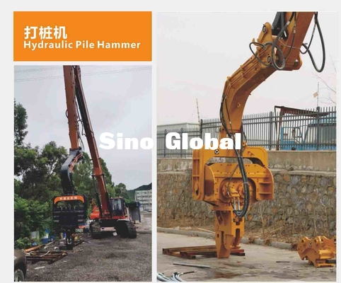 Chino martillo de pila hidráulico global para KOMATSU Sany CAT Excavators