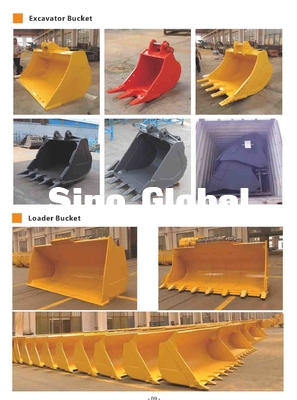 Toda la marca global de Cucharones y accesorios del excavador de la marca chino